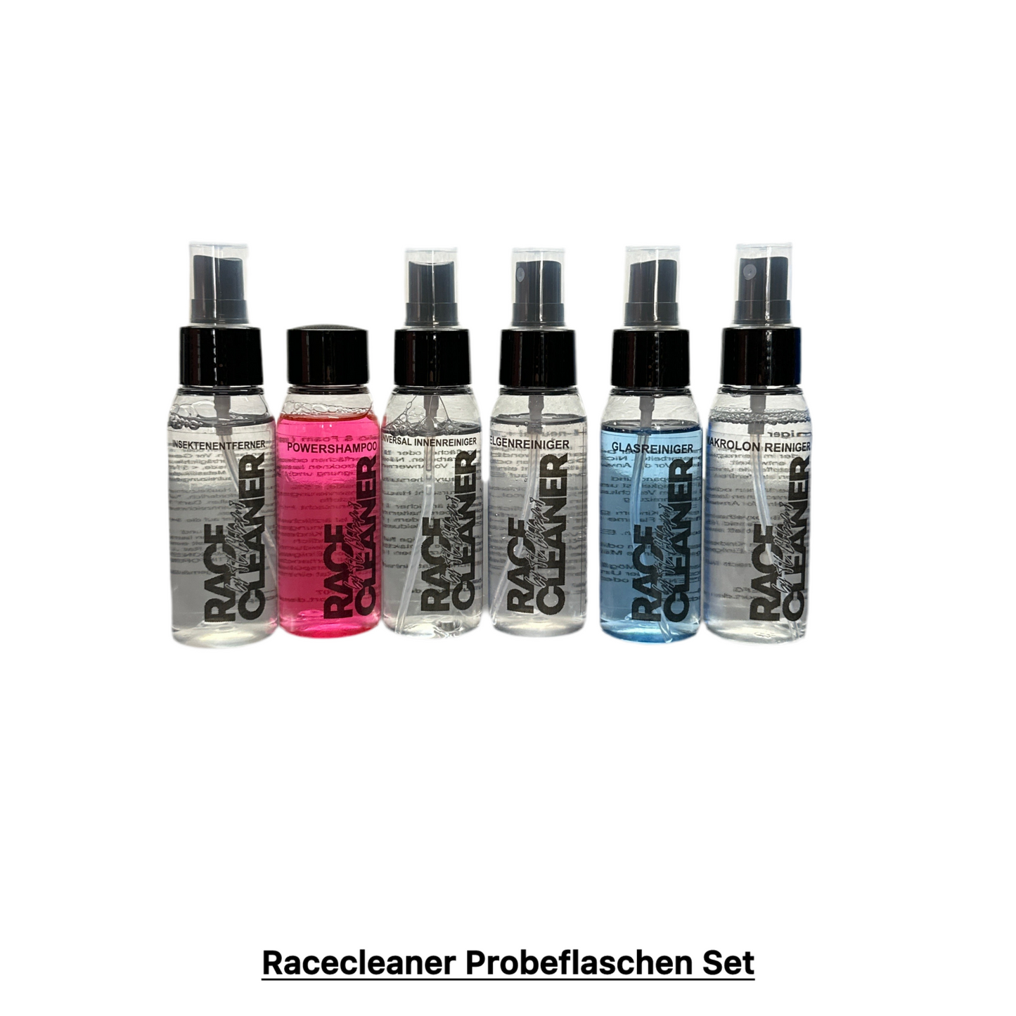 Racecleaner – Probeflaschen-Set (6 x 60 ml) - TL Clubsport