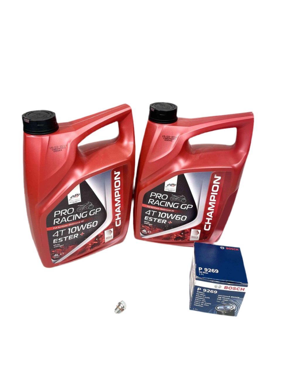 Motorölset Champion 10W-60 Pro Racing GP