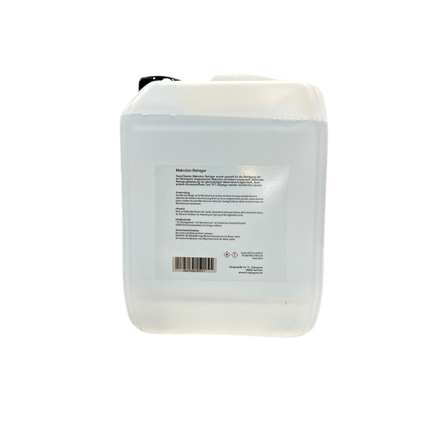 RaceCleaner Makrolonreiniger Kanister 1