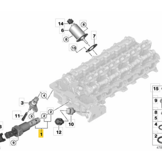 BMW N52 Valvetronik Dichtung