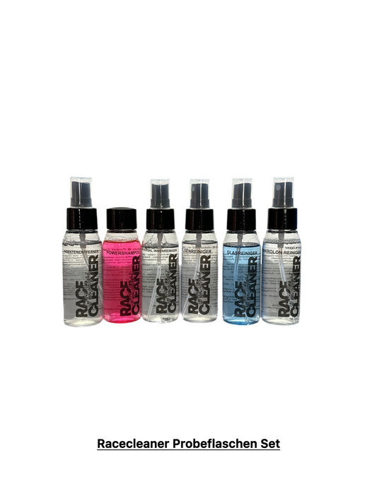 Racecleaner – Probeflaschen-Set (6 x 60 ml)