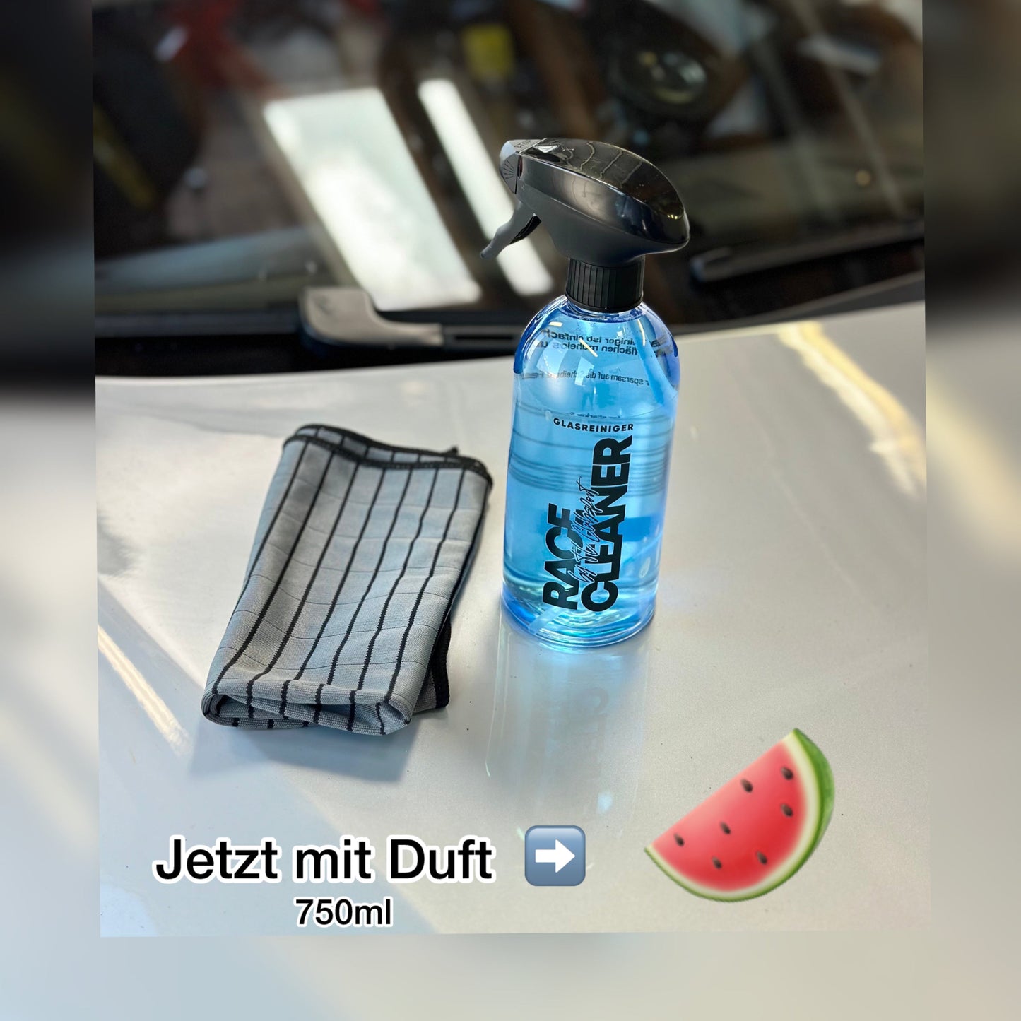 RaceCleaner Glasreiniger 750ml mit Wassermelonen-Duft - TL Clubsport