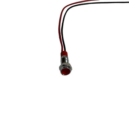 Zusatz Kontrollleuchten 12V 6mm Rot