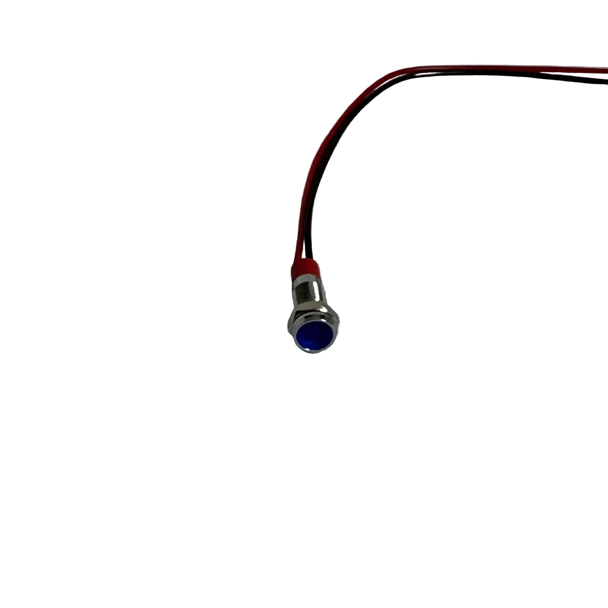Zusatz Kontrollleuchten 12V 6mm blau